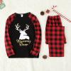 imageMatching Family Pajamas Set Christmas Pants Cotton Pjs Set Bear Pajamas for FamilyGold