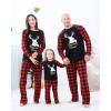 imageMatching Family Pajamas Set Christmas Pants Cotton Pjs Set Bear Pajamas for FamilyGold
