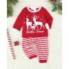 imageMatching Family Pajamas Set Christmas Pants Cotton Pjs Set Bear Pajamas for FamilyMulticolor