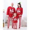 imageMatching Family Pajamas Set Christmas Pants Cotton Pjs Set Bear Pajamas for FamilyMulticolor