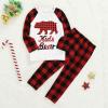 imageMatching Family Pajamas Set Christmas Pants Cotton Pjs Set Bear Pajamas for FamilyRed Bear