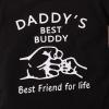 imageRenotemy Newborn Baby Boy Clothes Outfits Infant Boy Letter Print Romper Pants Clothing SetBlack
