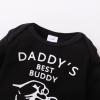 imageRenotemy Newborn Baby Boy Clothes Outfits Infant Boy Letter Print Romper Pants Clothing SetBlackcamouflage