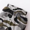 imageRenotemy Newborn Baby Boy Clothes Outfits Infant Boy Letter Print Romper Pants Clothing SetBlackcamouflage