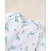 imageRenotemy Newborn Baby Boy Clothes Outfits Infant Boy Letter Print Romper Pants Clothing SetBluedinosaur