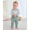 imageRenotemy Newborn Baby Boy Clothes Outfits Infant Boy Letter Print Romper Pants Clothing SetGreenleaf