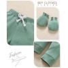 imageRenotemy Newborn Baby Boy Clothes Outfits Infant Boy Letter Print Romper Pants Clothing SetGreenleaf