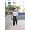 imageRenotemy Newborn Baby Boy Clothes Outfits Infant Boy Letter Print Romper Pants Clothing SetGrey