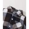 imageRenotemy Newborn Baby Boy Clothes Outfits Infant Boy Letter Print Romper Pants Clothing SetGreyplaidclothing