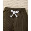 imageRenotemy Newborn Baby Boy Clothes Outfits Infant Boy Letter Print Romper Pants Clothing SetStripetop
