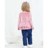 imageRenotemy Baby Girl Clothes Toddler Girl Clothes Outfits Infant Clothing Jeans Pants Set Cute Clothes Set for GirlsPink Velvet