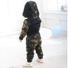 imageRenotemy Toddler Baby Boy Clothes Denim Outfits Infant Hooded Sweatshirt Jeans Clothing For Little BoysBlackcamo