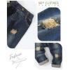 imageRenotemy Toddler Baby Boy Clothes Denim Outfits Infant Hooded Sweatshirt Jeans Clothing For Little BoysBlackcamojeans