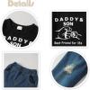 imageRenotemy Toddler Baby Boy Clothes Denim Outfits Infant Hooded Sweatshirt Jeans Clothing For Little BoysBlacksets