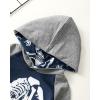 imageRenotemy Toddler Baby Boy Clothes Denim Outfits Infant Hooded Sweatshirt Jeans Clothing For Little BoysBluedino