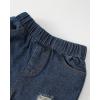 imageRenotemy Toddler Baby Boy Clothes Denim Outfits Infant Hooded Sweatshirt Jeans Clothing For Little BoysBluestripe