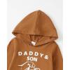 imageRenotemy Toddler Baby Boy Clothes Denim Outfits Infant Hooded Sweatshirt Jeans Clothing For Little BoysBrownjeans