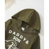 imageRenotemy Toddler Baby Boy Clothes Denim Outfits Infant Hooded Sweatshirt Jeans Clothing For Little BoysGreendenim