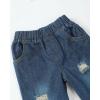 imageRenotemy Toddler Baby Boy Clothes Denim Outfits Infant Hooded Sweatshirt Jeans Clothing For Little BoysGreensets