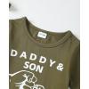 imageRenotemy Toddler Baby Boy Clothes Denim Outfits Infant Hooded Sweatshirt Jeans Clothing For Little BoysGreensets