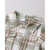 imageRenotemy Toddler Baby Boy Clothes Outfits Baby Boy Plaid Sweatsuit Jeans Denim Fall Winter Pants Set Toddler Clothes For BoysMulti Green Plaid