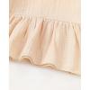 imageRenotemy Toddler Baby Girls Clothes Infant Girl Outfits Ruffle Sleeve Tops Pants Clothing Sets for GirlsApricotdenim