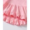 imageRenotemy Toddler Girl Clothes Outfits Baby Girl Clothes Infant Girl Clothing Tops Floral Pants Set Cute Outfits for GirlsLong Pink Camo Flare