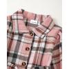 imageRenotemy Toddler Girl Clothes Outfits Baby Girl Clothes Infant Girl Clothing Tops Floral Pants Set Cute Outfits for GirlsPink Plaid