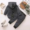 imageRenotemy Toddler Infant Baby Boy Clothes Outfit Long Sleeve Dinosaur Hoodie Sweatshirt Fall Winter Clothes for Toddler BoyGray Camo