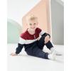 imageRenotemy Toddler Infant Baby Boy Clothes Outfit Long Sleeve Dinosaur Hoodie Sweatshirt Fall Winter Clothes for Toddler BoyRedwhite