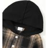 imageRenotemy Toddler Infant Baby Boy Clothes Outfit Long Sleeve Hoodie Sweatshirt Casual Fall Winter Clothes Set for Toddler BoyDeep Brown Plaid