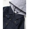 imageRenotemy Toddler Infant Baby Boy Clothes Winter Fall Outfits Hoodie Sweatsuit Ripped Jeans Denim Toddler Clothes for BoysHoodie Corduroy Blue