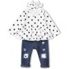 Long Bohemian Polka Dot