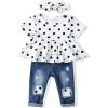 Short Bohemian Polka Dot
