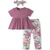 Floral Dark Purple