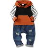 Hoodie Strip Denim
