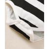 imageNewborn Infant Baby Boy Clothes Fall Winter Outfits New to The Crew Outfit Toddler Baby Boy Clothes SetBlack White Strip
