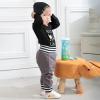 imageNewborn Infant Baby Boy Clothes Fall Winter Outfits New to The Crew Outfit Toddler Baby Boy Clothes SetGrey