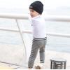imageNewborn Infant Baby Boy Clothes Fall Winter Outfits New to The Crew Outfit Toddler Baby Boy Clothes SetWhite