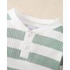 imageNewborn Infant Baby Boy Clothes Fall Winter Outfits New to The Crew Outfit Toddler Baby Boy Clothes SetWhite Blue Strip