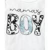 imageNewborn Infant Baby Boy Clothes Fall Winter Outfits New to The Crew Outfit Toddler Baby Boy Clothes SetWhite Green