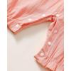 imageRenotemy Baby Girl Clothes Romper Infant Summer Bodysuit Outfits Cotton Linen Jumpsuits Newborn Essential Preemie ClothesSolid Pink