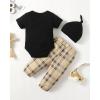 imageRenotemy Bear Baby Boy Clothes Newborn Boy Outfits Set Newborn Outfits Summer Baby Boy Clothes 03 Months