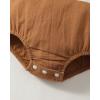 imageRenotemy Bear Baby Boy Clothes Newborn Boy Outfits Set Newborn Outfits Summer Baby Boy Clothes 03 Months Brown