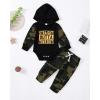 imageRenotemy Newborn Baby Boy Clothes Infant Boy Outfits Baby Hoodie Romper Fall Winter 0 3 6 9 12 18 Months Baby Clothes for BoyGreen Camo Hoodie