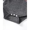 imageRenotemy Newborn Baby Boy Clothes Infant Boy Outfits Baby Hoodie Romper Fall Winter 0 3 6 9 12 18 Months Baby Clothes for BoyGrey Plaid Hoodie