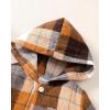 imageRenotemy Newborn Baby Boy Clothes Infant Boy Outfits Baby Hoodie Romper Fall Winter 0 3 6 9 12 18 Months Baby Clothes for BoyMulticolor Plaid Flannel Hoodie