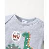 imageRenotemy Newborn Infant Baby Boy Clothes Outfits New to The Crew Outfits Long Pants Toddler Baby Boy Clothes SetDinosaur