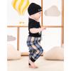 imageRenotemy Newborn Infant Baby Boy Clothes Outfits New to The Crew Outfits Long Pants Toddler Baby Boy Clothes SetShort Multi Plaid