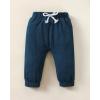 imageRenotemy Newborn Infant Baby Boy Clothes Outfits New to The Crew Outfits Long Pants Toddler Baby Boy Clothes SetStripe Blue Linen